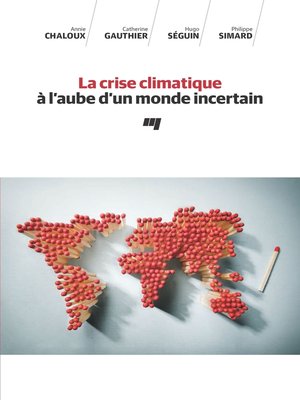 cover image of La crise climatique à l'aube d'un monde incertain